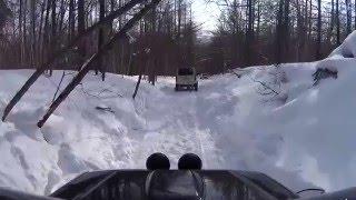 Гора Московская Moscow mount. Suzuki Jimny in deep snow ジムニー 4x4 offroad Сахалин Размаслай