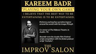 Kareem Badr - "Playing Your Own Game" -  I Elevate the Play