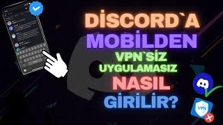 Mobilden Discord`a Nasıl Girilir? (Uygulamasız) [LEGAL]