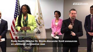 VIDEO NOW: Dr. Nicole-Alexander Scott announces additional coronavirus case