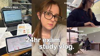 24hrs Before Exam Routine  study vlog ft. exam preparation tips, 5am morning & student life