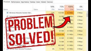 100 Percent disk usage FIXED ! ( Working Method) to also speed up your pc and your games framerate