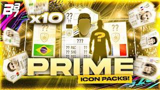 10 X PRIME ICON UPGRADE PACKS! | FIFA 21 ULTIMATE TEAM