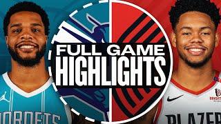 HORNETS at TRAIL BLAZERS | FULL GAME HIGHLIGHTS | February 22, 2025