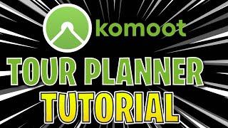 How can i use komoot? The best navigation  tool for free! Tour Planner tutorial 