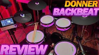 Donner BackBeat Review | This Should Be EVERYONE'S First Drum Set! (2024)