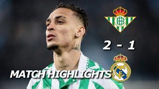 Real Betis vs Real Madrid | Laliga EA Sports Match Highlights