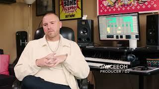Technics A800 with Jayceeoh, the American DJ, record producer, and unprofessional golfer