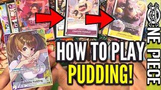 How To Play Charlotte Pudding (OP08) | One Piece TCG Gameplay