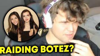 Magnus Carlsen TROLLS Twitch Chat with Botez Joke