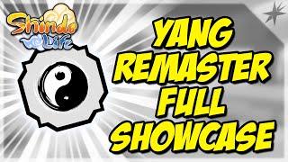 *NEW* YANG ELEMENT REWORK *FULL* SHOWCASE | YANG ELEMENT REMASTER | SHINDO LIFE | RELLGAMES