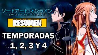 Sword Art Online [Resumen] (Temporadas 1, 2, 3 y 4) | SAO - SAO 2 - SAO Alicization 1 y 2