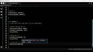 Arduino 101 Program DC Motor with Arduino Shield