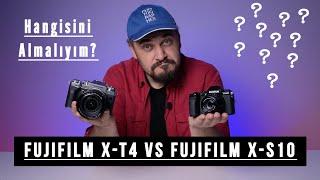Fujifilm X-T4 mü X-S10 mu? Fujifilm Kıyaslama | Fujifilm X-T4 vs Fujifilm X-S10