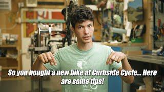 NEW BIKE DAY! But what comes after?!  Curbside Cycle Warranty Tune Up