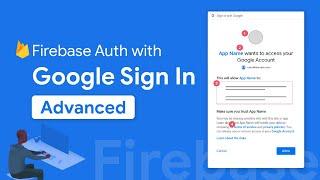 Firebase Auth: Google Sign In Advanced | Firebase For Web | TechFerment