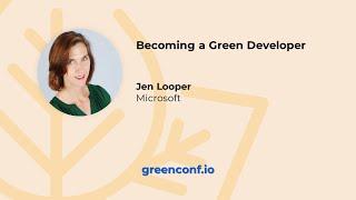 [EN] Becoming a Green Developer