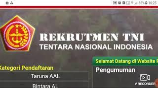 Ini dia Pengumuman persyaratan pendaftaran TNI AL 2020