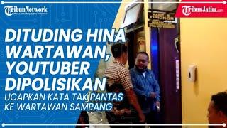 Dituding Hina Wartawan, Youtuber Madura Dilaporkan ke Polisi