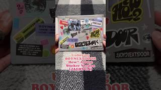Unboxing BOYNEXTDOOR - How? Album Sticker Version (JAEHYUN)