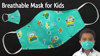 Face Mask for Kids | Very Easy New Style Pattern Mask | Face Mask Sewing Tutorial | Reusable Mask