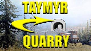 Snow Runner - How To Enter Quarry - Taymyr