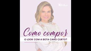 Como compor o look com a bota cano curto