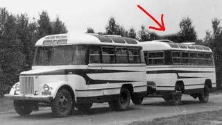 Самые необычные Советские автобусы которые мало кто видел! Куда они исчезли?