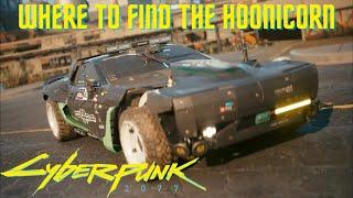 Where to find the FREE Hoonicorn in Cyberpunk 2077.