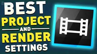 Best Project & Render Settings in Sony Vegas Pro 13! (YouTube Advice / Tutorial)