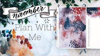 PLAN WITH ME | November 2019 Bullet Journal Setup