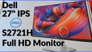 Dell Monitor S2721H vs S2721HN vs S2721HS - Almost borderless Full HD 27" IPS monitor