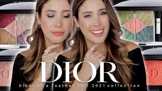 DIOR BIRDS OF A FEATHER FALL 2021 MAKEUP COLLECTION Review Swatches Eyeshadow Palettes Blushes