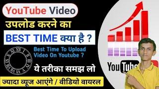 youtube video upload karne ka Sahi time | how to upload video on youtube| kis time video upload kare