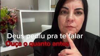 OUÇA O QUANTO ANTES Deus pediu pra te falar! Uma notícia inesperada vai mudar o rumo da tua vida!