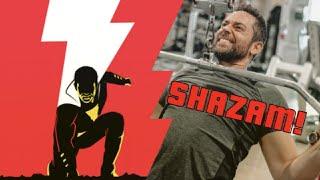 workout Zachary Levi the Shazam!!!