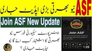 ASF Jobs 2023 Latest Updates | ASF Jobs Latest Advertisement 2023 | Airports Security Force Jobs