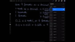 Converting Fraction to Decimal