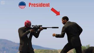 I KILLED THE PRESIDENT IN GTA 5