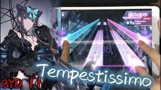 【終章：血色暴風雨】Tempestissimo [BYD 11] Pure Memory!!! (Max-31) 10001509pt【Arcaea】