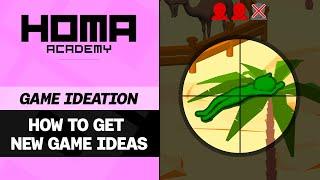 How to come up with new game ideas - New mobile game concepts
