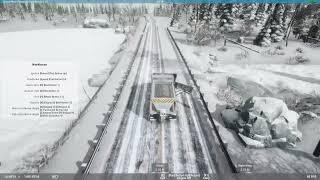 "Snow Plow" Game with RACING WHEEL!