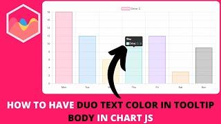 How to Have Duo Text Color in Tooltip Body in Chart JS