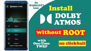 How to Install Dolby Atmos on android without root. Download Dolby atmos apk without TWRP