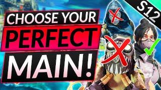 How to Pick Your PERFECT MAIN in Season 12 - BEST LEGENDS - Apex Legends Guide