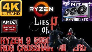 Lies of P Demo 4K - RX 7900 XTX NITRO+ | Ryzen 9 5950X