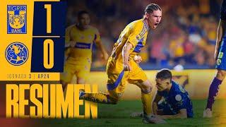  Resumen Liga MX | Tigres 1 - 0 América | Jornada 3 | Apertura 2024