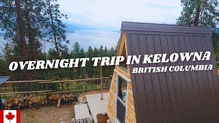 Overnight Stay in Kelowna British Columbia / Mayra Canyon / Fintry Falls / Kal Beach
