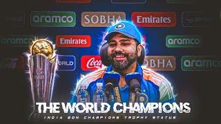 • India Won Champions Trophy  • ️WhatsApp Status ️ • #championstrophy2025 #world champions