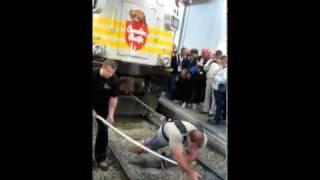 Derek Poundstone Train Pull